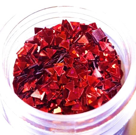 GLITTER - RED-ORANGE-BROWN