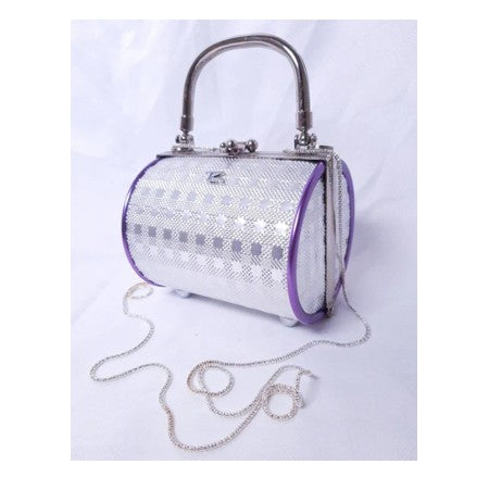 CASE -MINI SILVER PURSE