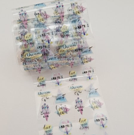 TRANSFER FOIL - SHEETS - ABSTRACT