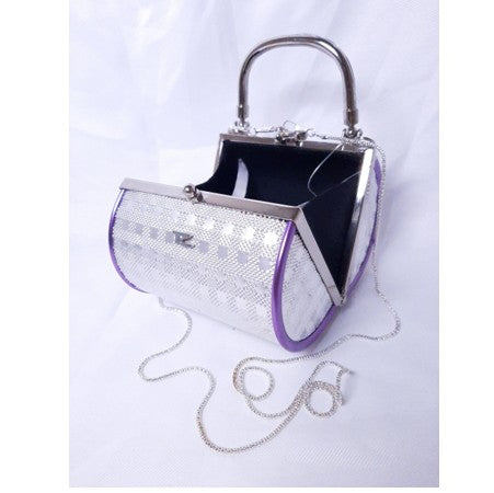 CASE -MINI SILVER PURSE