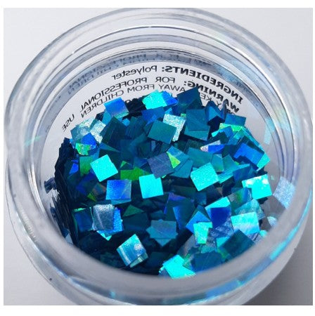 GLITTER - GREEN-BLUE